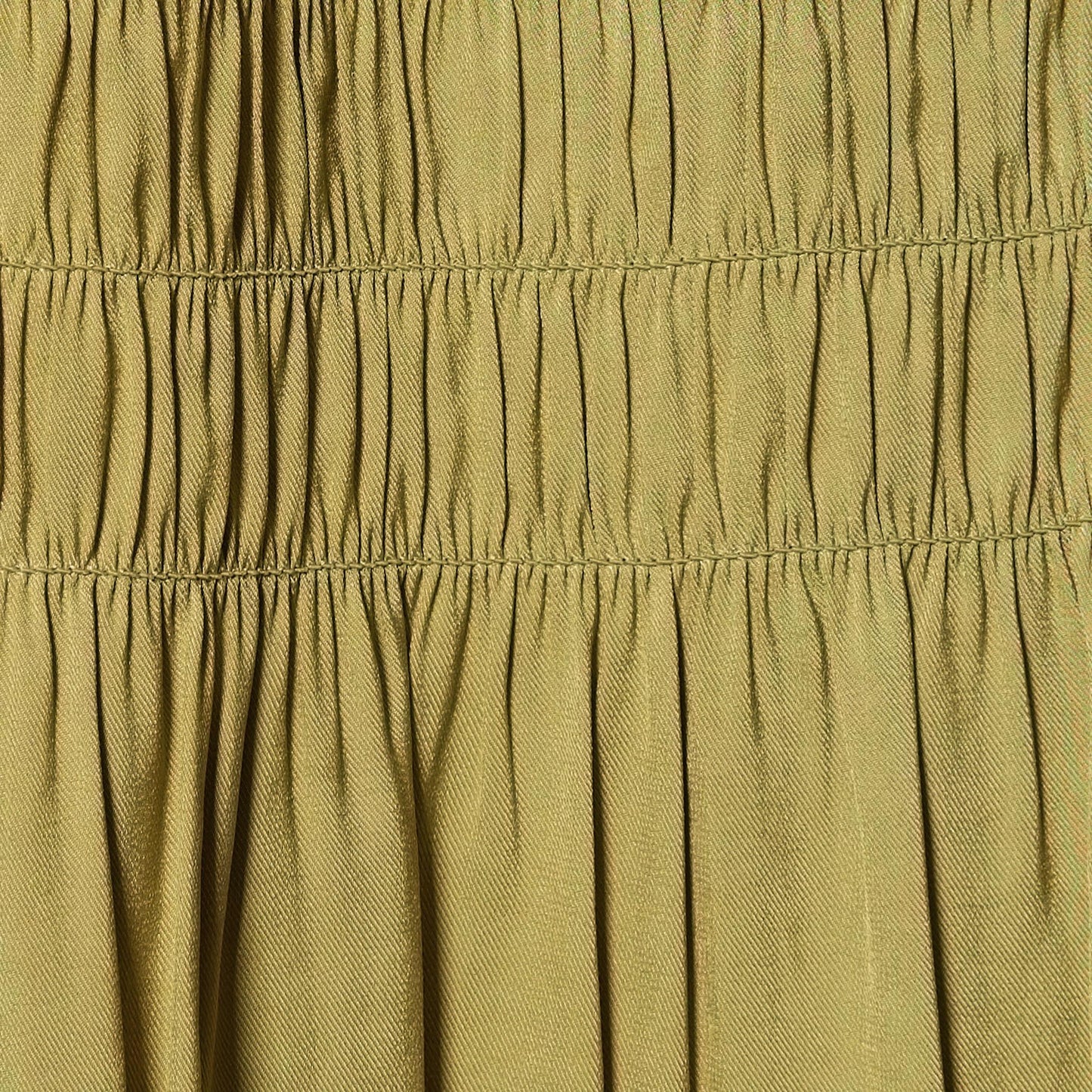 【WEB限定】シャーリング キリカエ フレアスカート