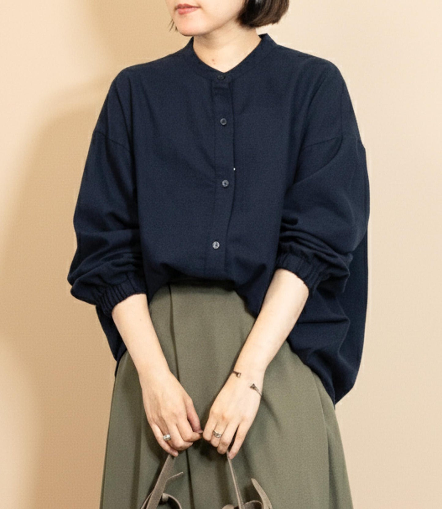 ガルぜドロストシャツ