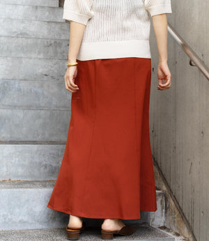 リネンライクマーメイドスカート