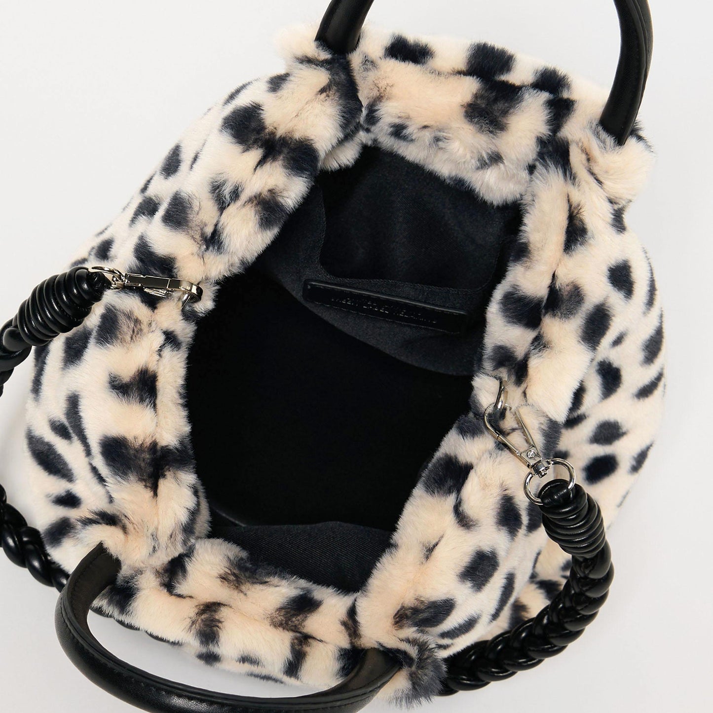 フェイクファー2WAY トートバッグ / ショルダーバッグ