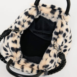 フェイクファー2WAY トートバッグ / ショルダーバッグ