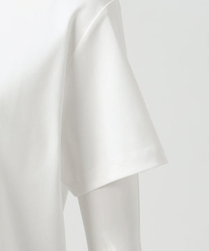 スーピマコットン プレミアムジャージー 半袖クロップド丈Tシャツ