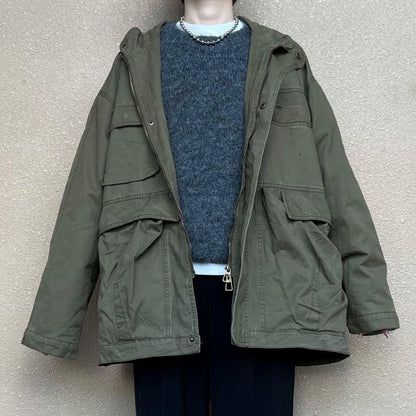 BIGポケットミリタリージャケット