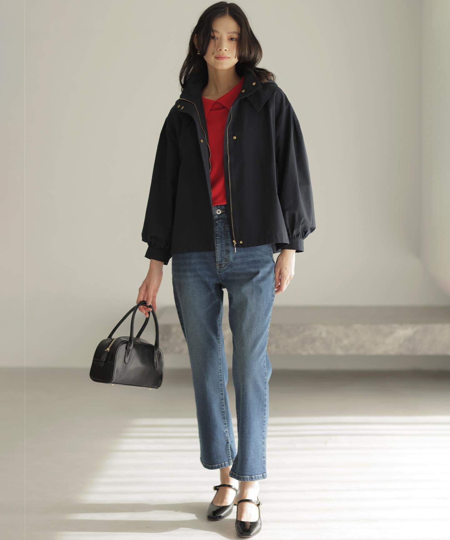 ミッドデニム パンツ