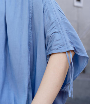 ギャザーモーフドルマンブラウス