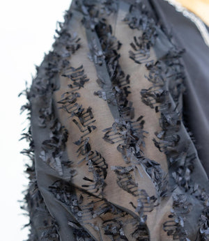 シアーフリンジドッキングカットソー