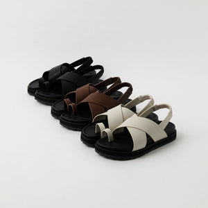 ビッグクロス バックストラップ サンダル