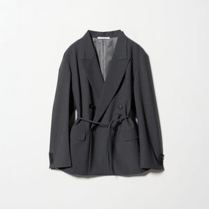 バックレースアップ ダブルジャケット