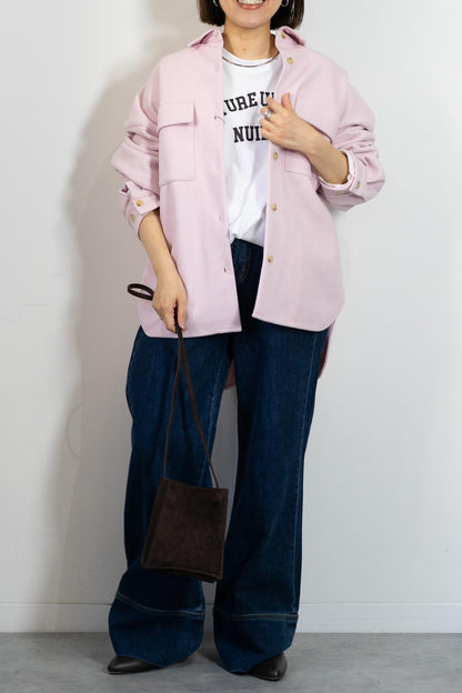 ウールライクCPOアウター