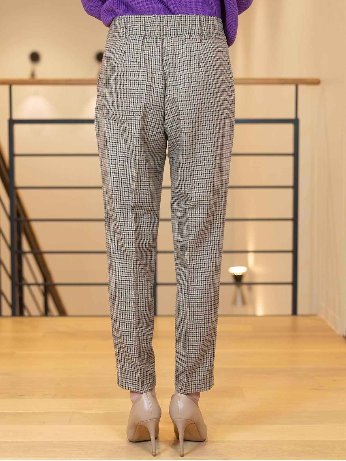 あったかローライズスティックパンツ