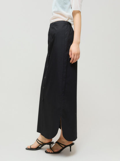 MIDIUMISOLID for Ladies レースレイヤードスカート