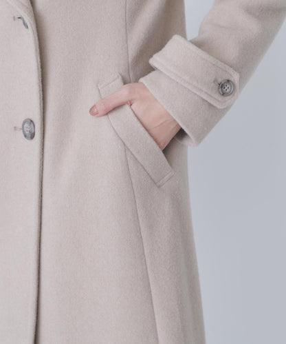 ビッグカラーダブルチェスターコート