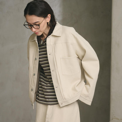 コットンツイルジャケット ウォッシャブル