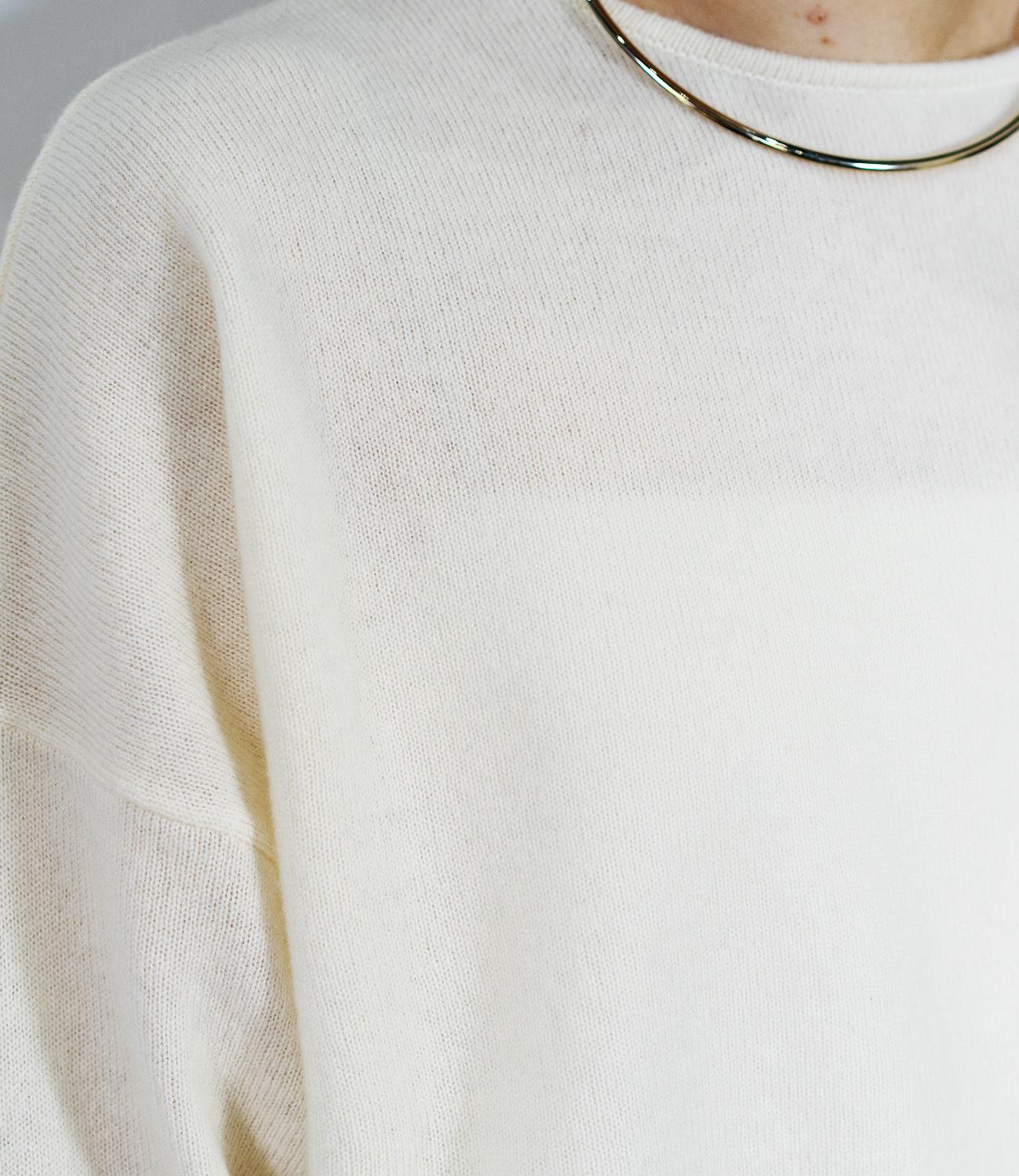 カシミアライク2wayニット