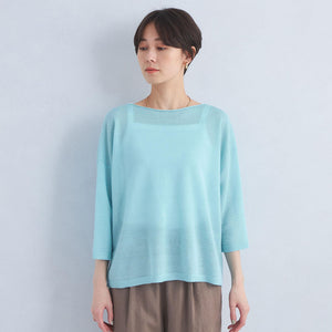 ラミー ルージー ニット プルオーバー -ウォッシャブル-