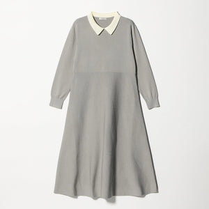 ハイショク エリツキ ニット ワンピース