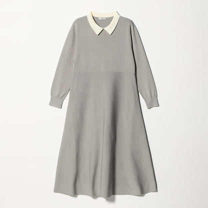 ハイショク エリツキ ニット ワンピース