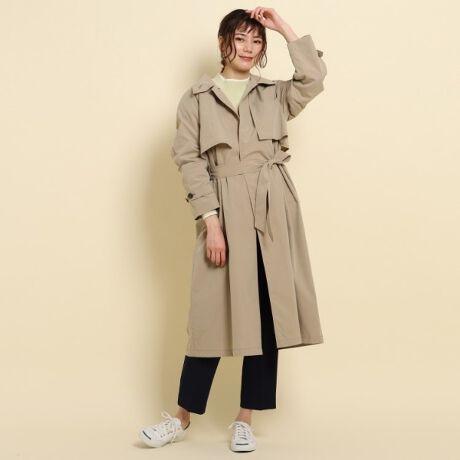 スタンドカラーコート