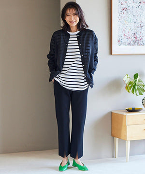 スリットパンツ