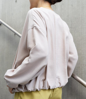 オックスノーカラーライトブルゾン