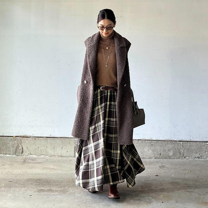 レザーメッシュベルト（茶.黒）