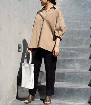 オーバーサイズスキッパーシャツ