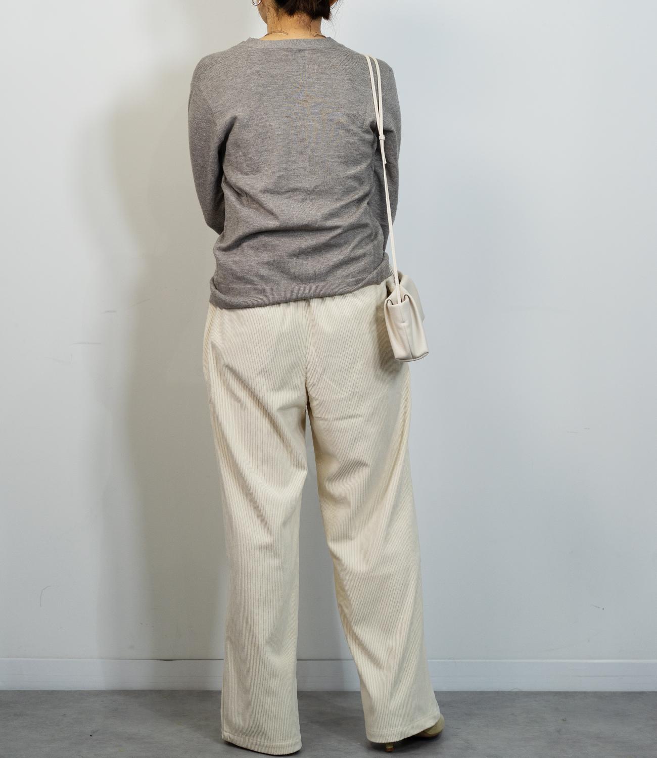 ソフトタッチVネックニットカーディガン