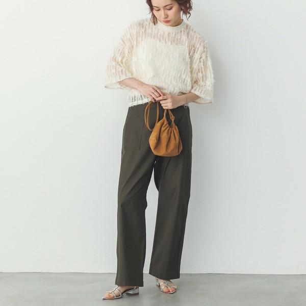 スリムベイカーパンツ