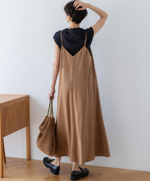 コンパクトヤーン フレンチスリーブ Tシャツ