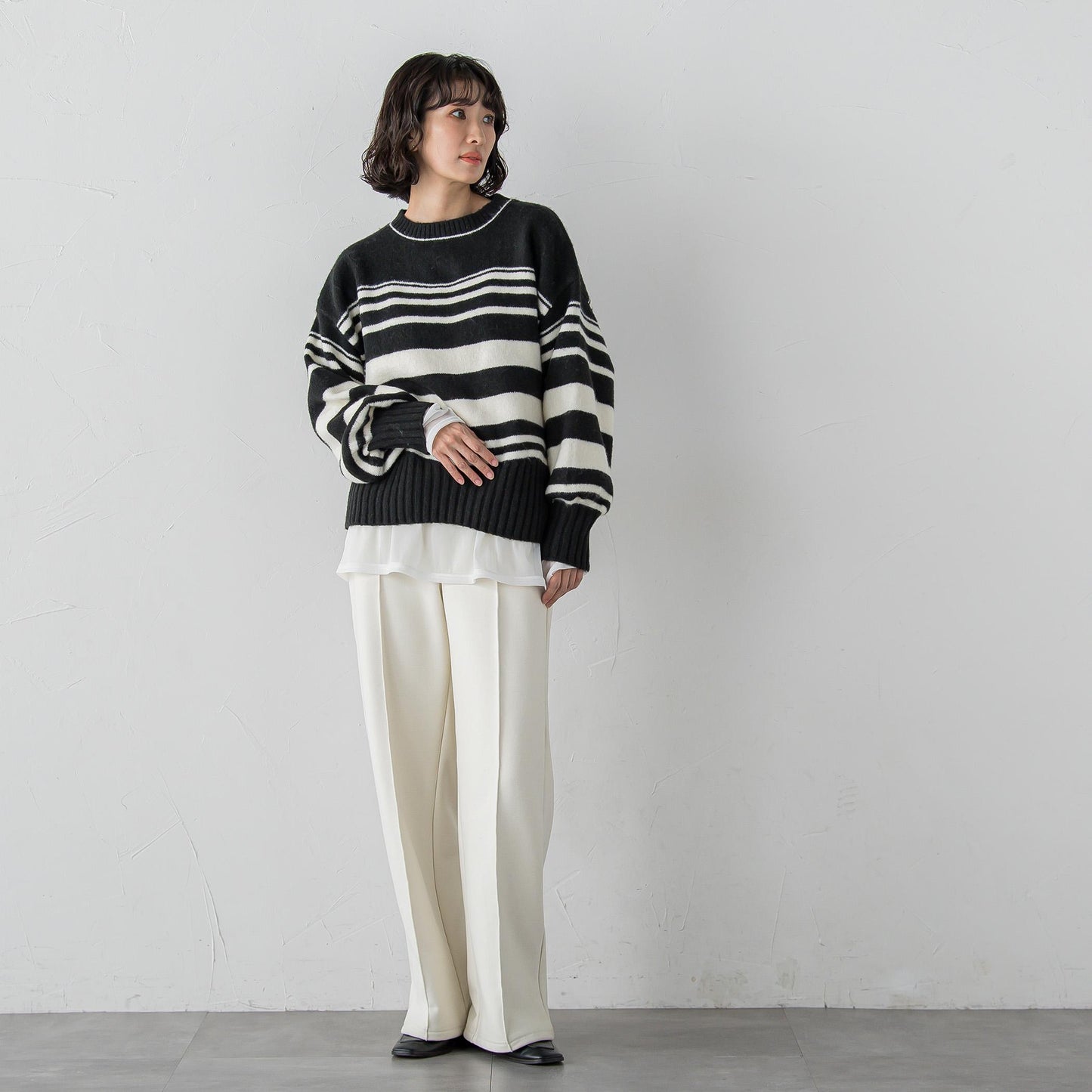 【WEB限定】”重ねるだけで格上げ”レイヤードインナー