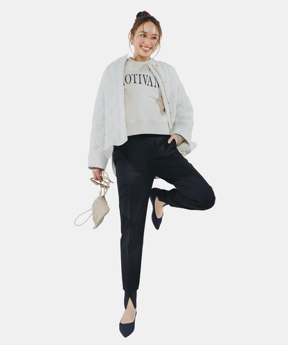 TAIONコラボ キルティングブルゾン