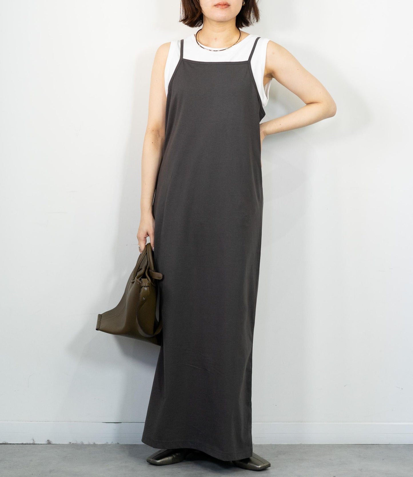 レイヤードワンピースセット