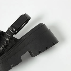 ＜SY＞ ボリュームソール サンダル70●