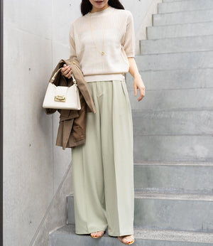 ストレッチツイルストレートスラックス