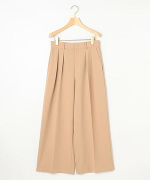 ドライタッチツイル ワイドパンツ