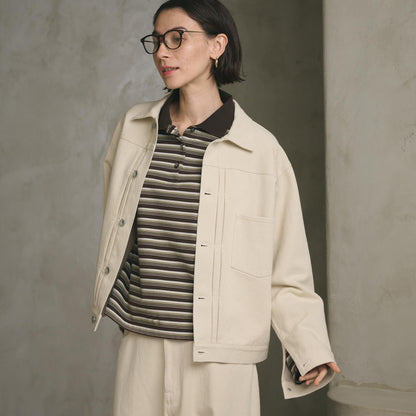 コットンツイルジャケット ウォッシャブル