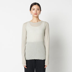 シアーロングスリーブT