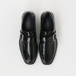 スクエア モンク ストラップ シューズ / モンクシューズ 撥水