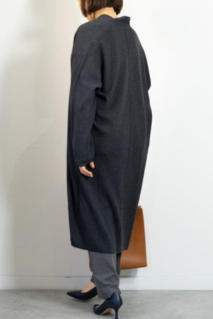 着流しニットコーディガン