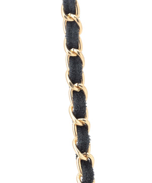 スエード キルティング ショルダーバッグ