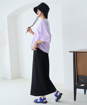 スゴ機能美ニット Iラインスカート