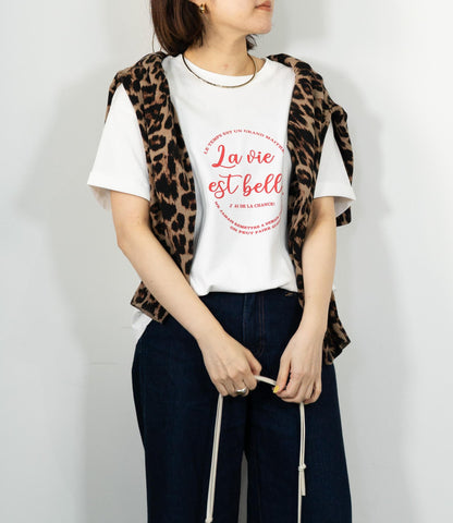 クールタッチLa vie est belleTシャツ