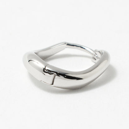 ツイスト フープ ピアス