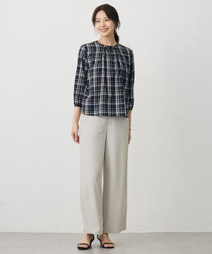 Light ジョーゼット ワイド パンツ