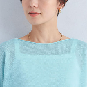 ラミー ルージー ニット プルオーバー -ウォッシャブル-