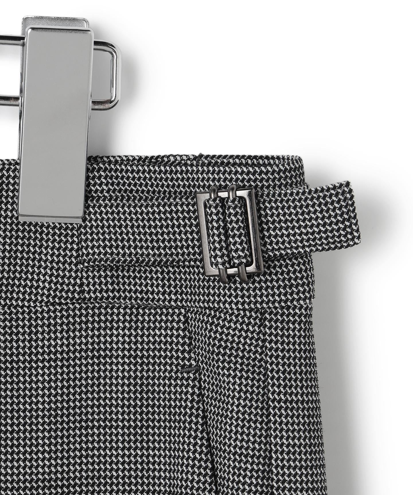 ウール2WAYストレッチ ワイドパンツ