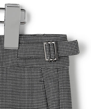 ウール2WAYストレッチ ワイドパンツ