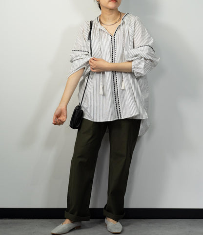 スリムベイカーパンツ