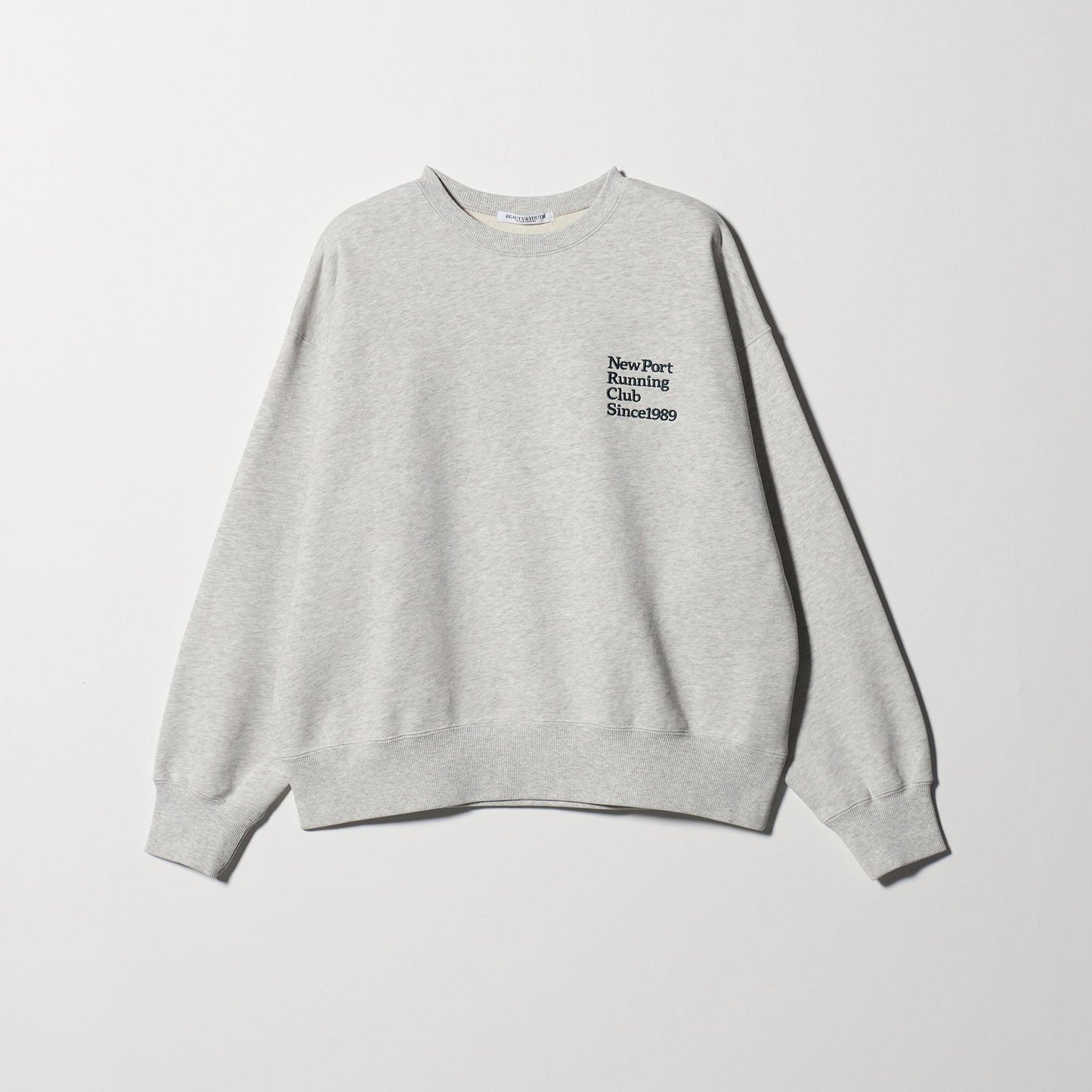 コットン裏毛 ロゴスウェット プルオーバー