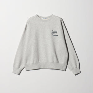 コットン裏毛 ロゴスウェット プルオーバー